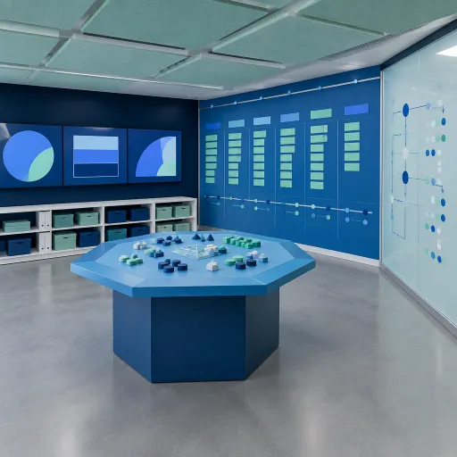 Obeya : la salle de pilotage visuel qui aligne stratégie et exécution en temps réel